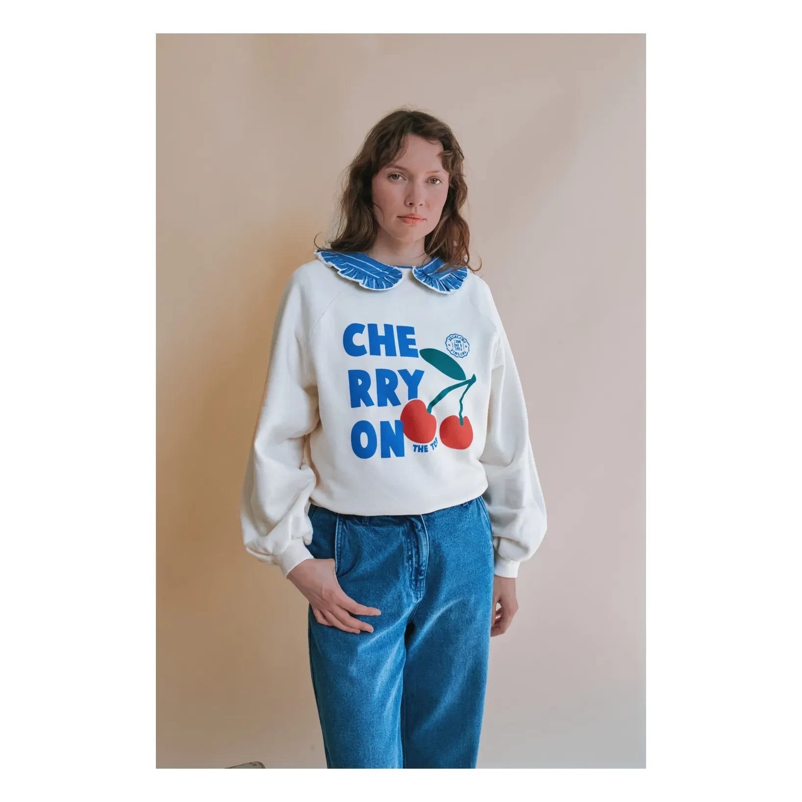 Emile et Ida - Emma sweatshirt | Ekru