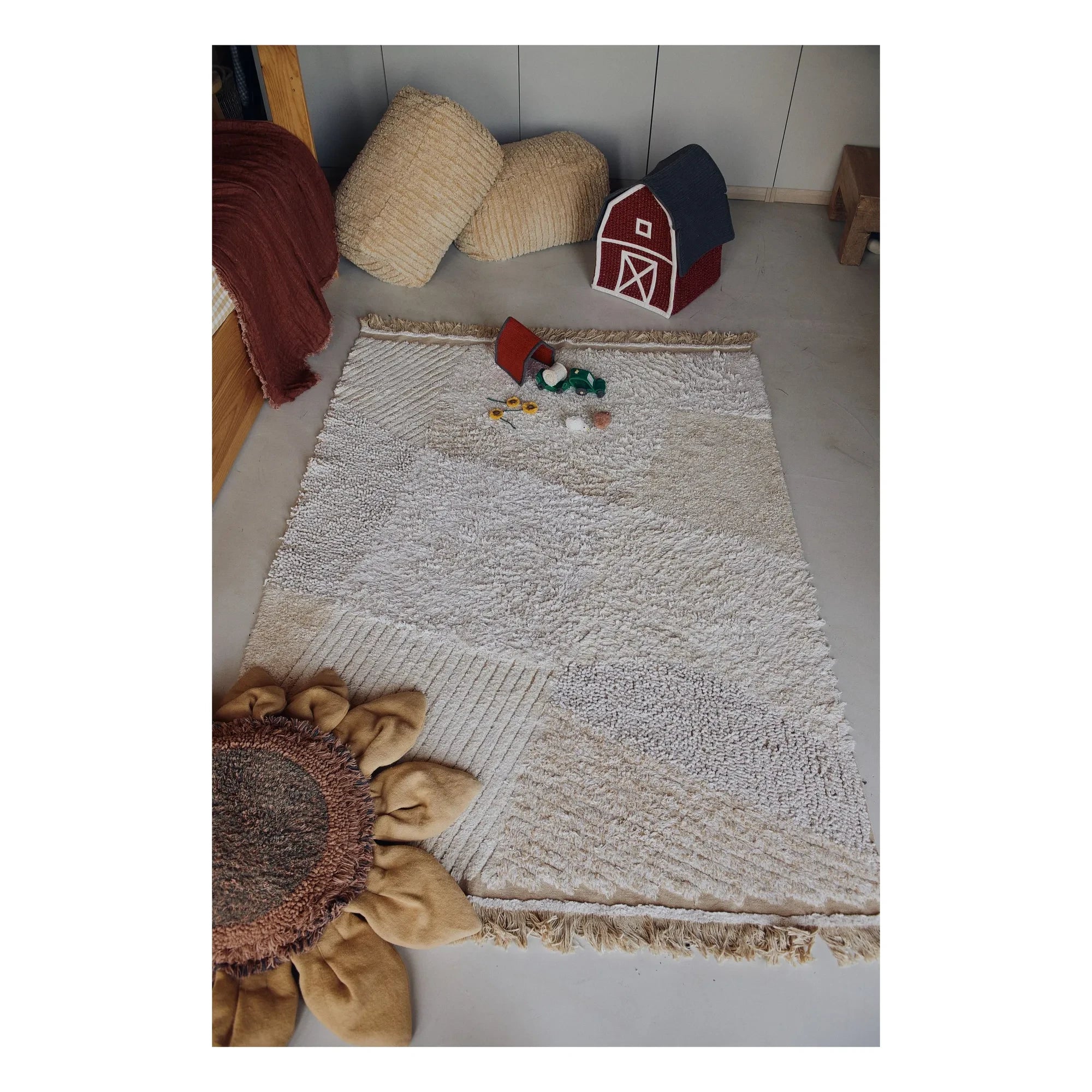 Lorena Canals - Alfombra Farm | Beige