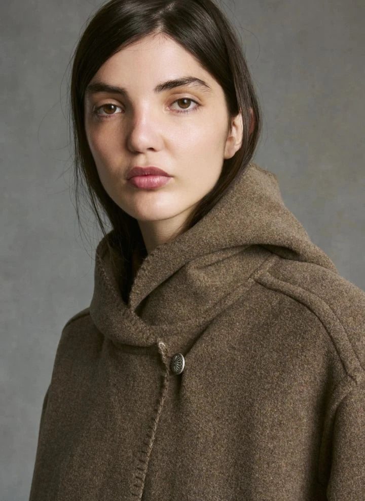 Hod - Abrigo Carmen | Taupe marrón