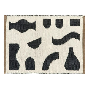 Broste Copenhagen - Felpudo Ceres PET | Negro