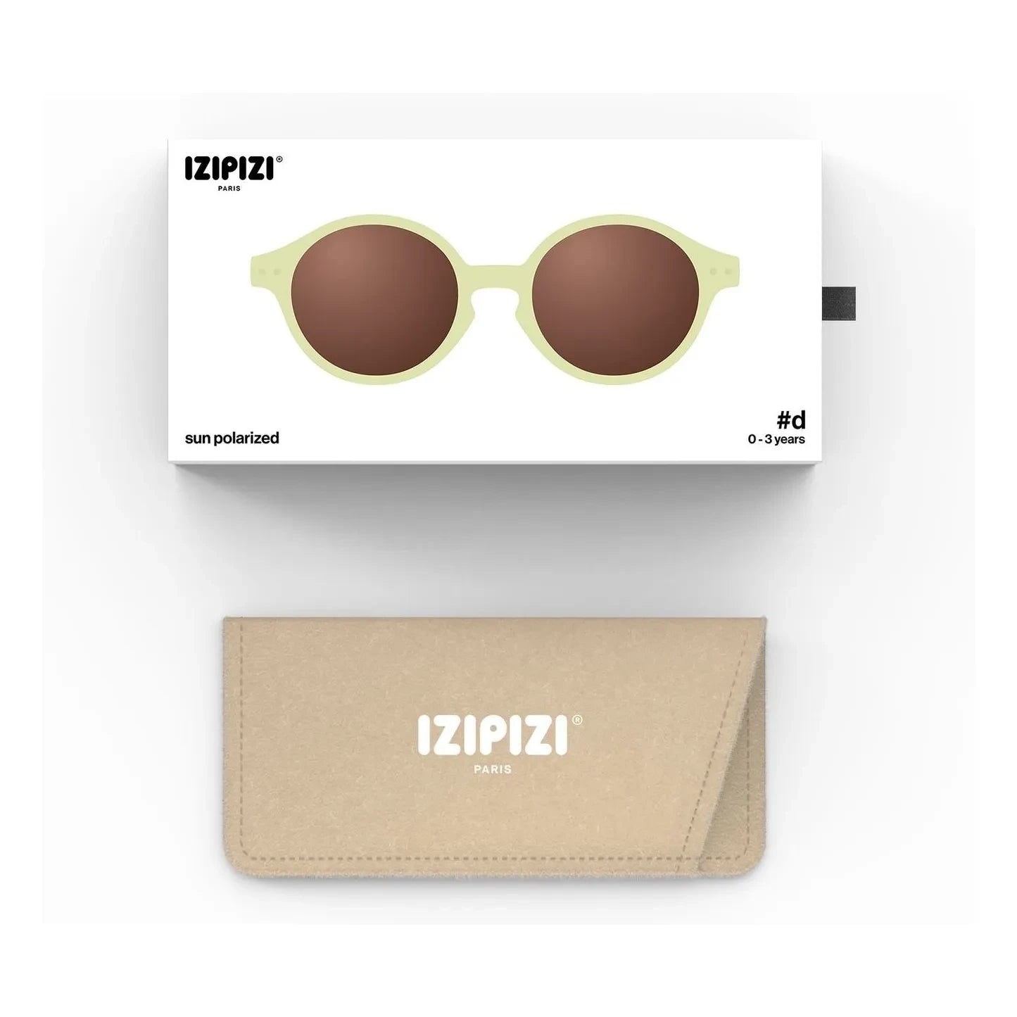 IZIPIZI - Gafas de sol #D Bebé | Vainilla