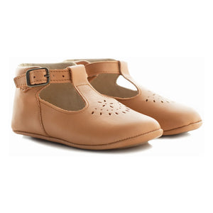 Poppée - Botines T-Strap Minimilton | Cognac