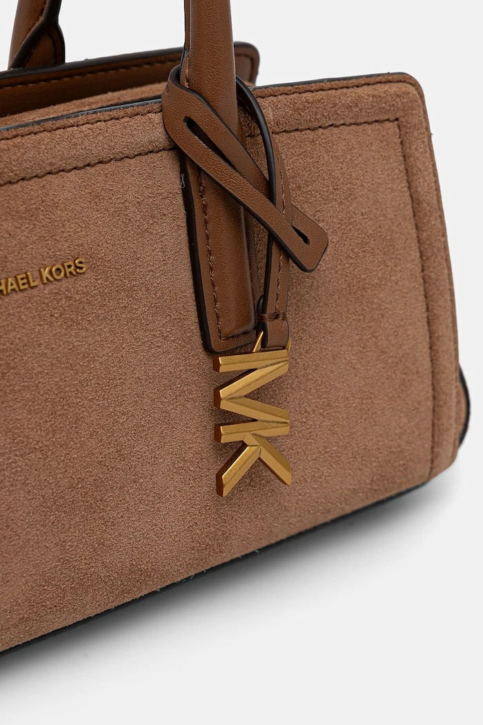 Bolso baguette Laila de ante para mujer MICHAEL Michael Kors