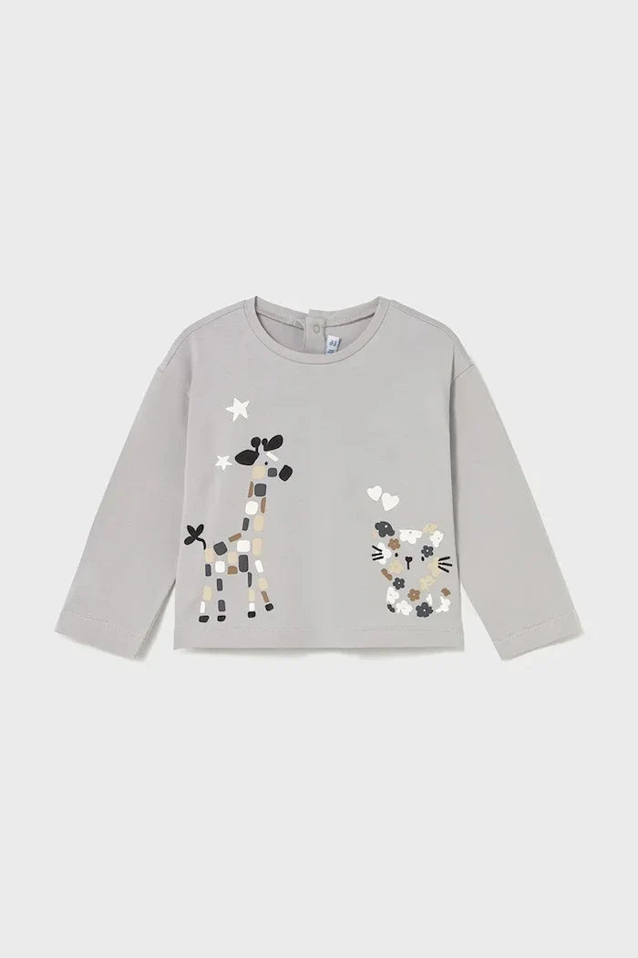 Blusa infantil Mayoral de manga larga