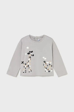 Blusa infantil Mayoral de manga larga