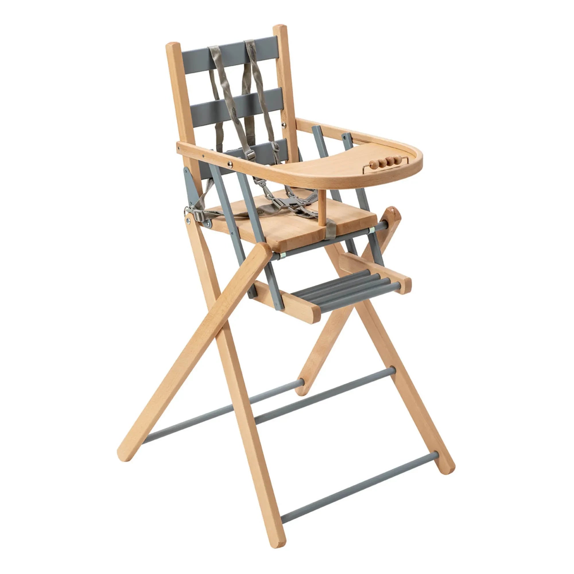 Combelle - Trona extra plegable Sarah | Azul grisáceo
