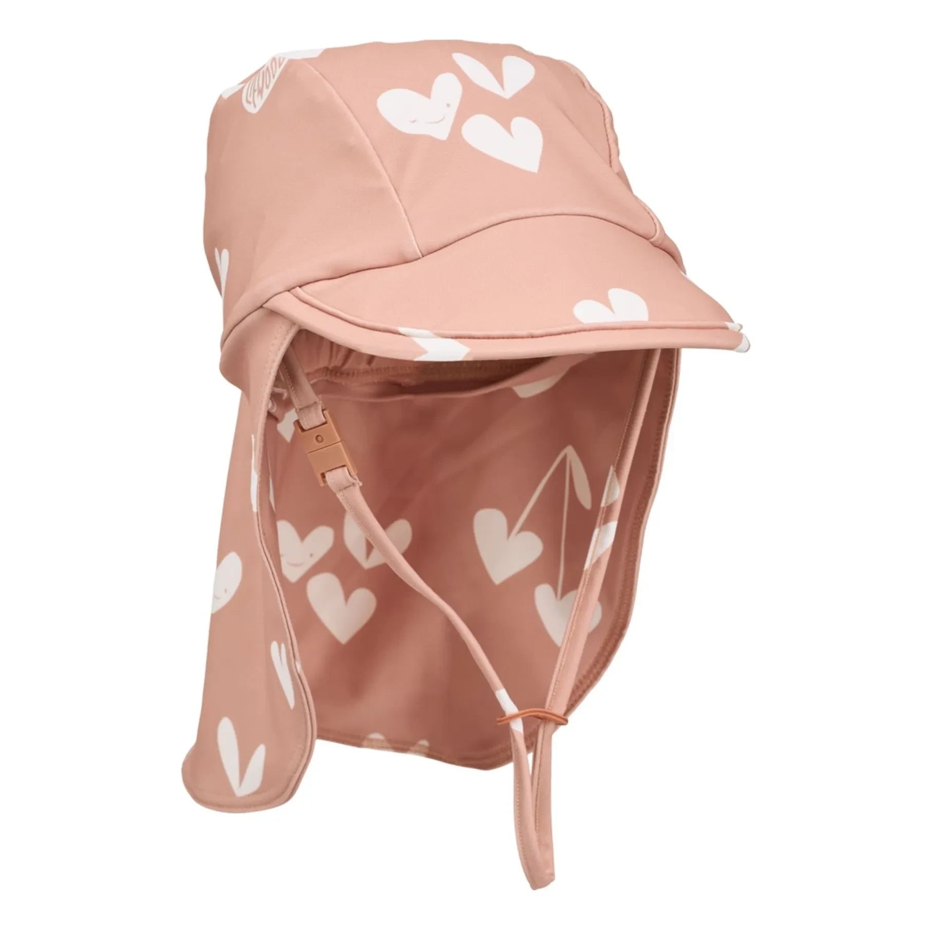 Gorra Liewood - Cecilia Corazones con protección UV | Rosa