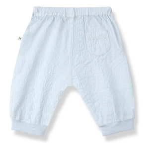 1+ en la familia - Pantalón Olimpo Seersucker | Azul claro