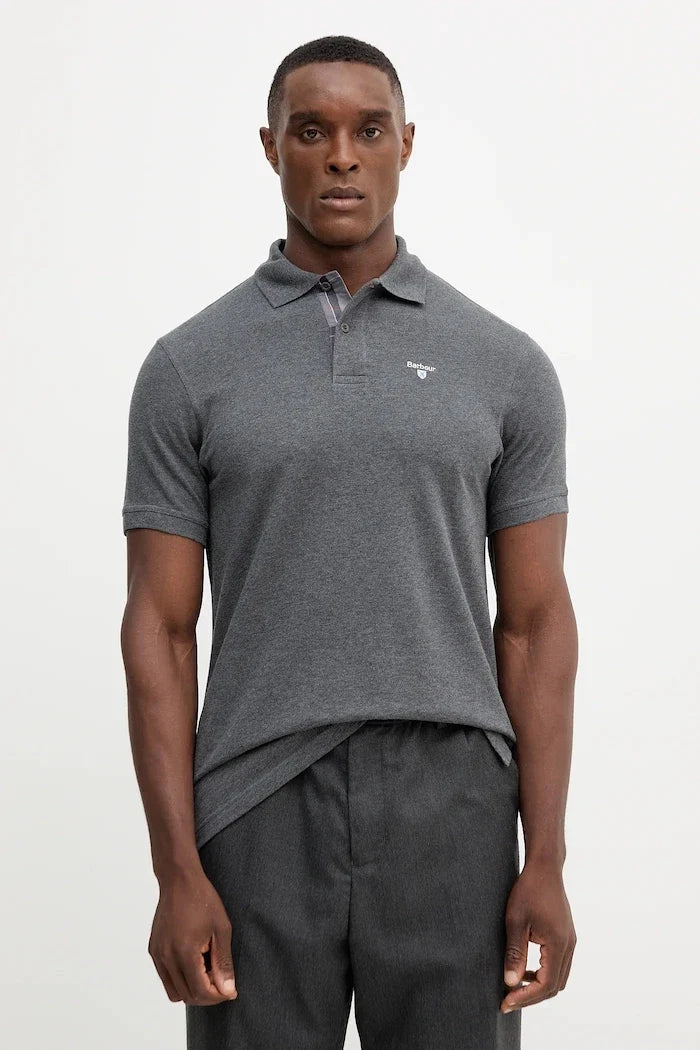Polo de algodón para hombre Barbour