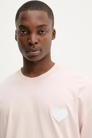 Camiseta de algodón con eslogan AllSaints LOVER