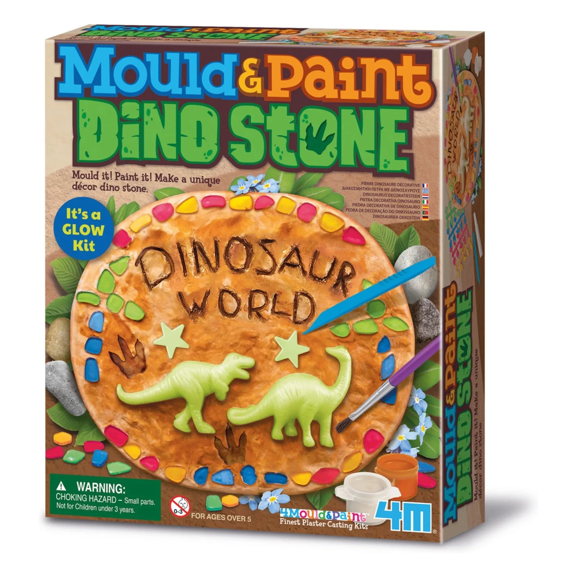 4M - Set de moldes de dinosaurios