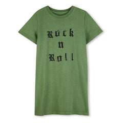 Zadig & Voltaire - Vestido Camiseta Rock N Roll | Verde