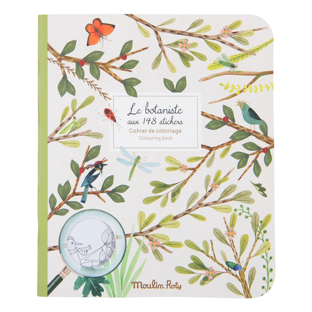 Moulin Roty - El Libro de Pegatinas del Botánico