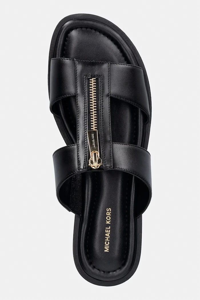 Sandalia plana de cuero para mujer MICHAEL Michael Kors Berkley