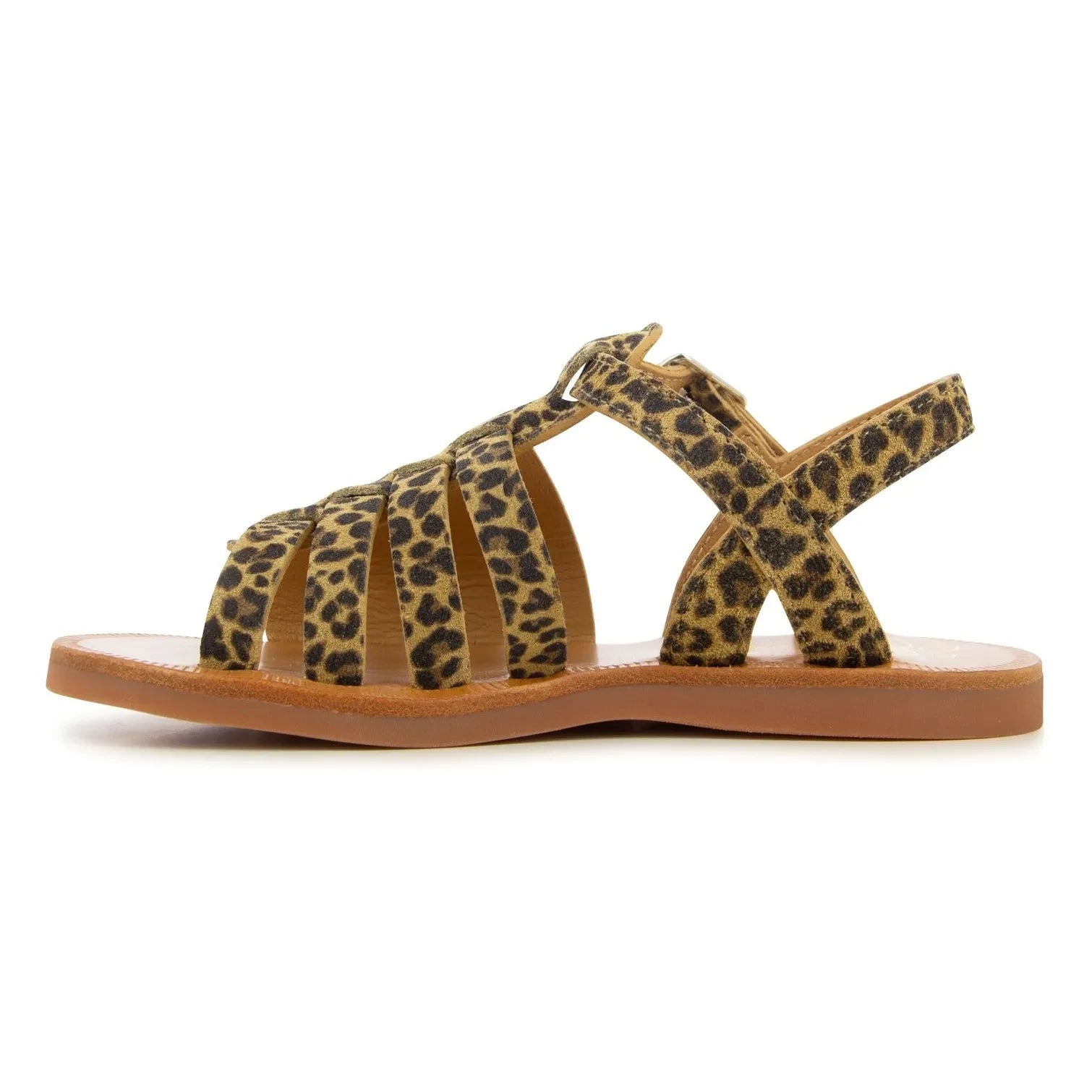 Pom d'Api - Sandalias de tiras cruzadas Plagette | Leopardo