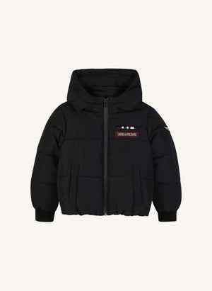 Zadig & Voltaire - Abrigo acolchado con badge Zadig et Voltaire | Negro