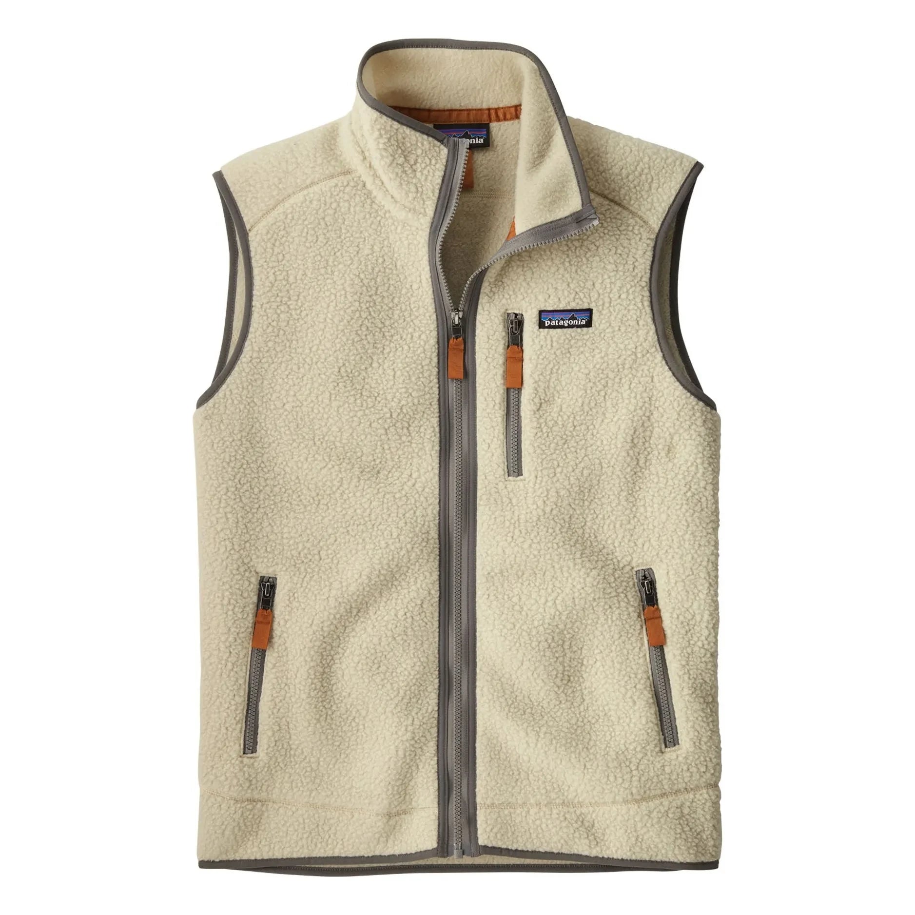 Patagonia - Retro Pile Forro polar sin mangas de fibras recicladas | Crudo