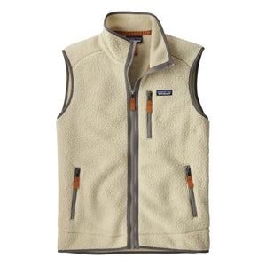 Patagonia - Retro Pile Forro polar sin mangas de fibras recicladas | Crudo