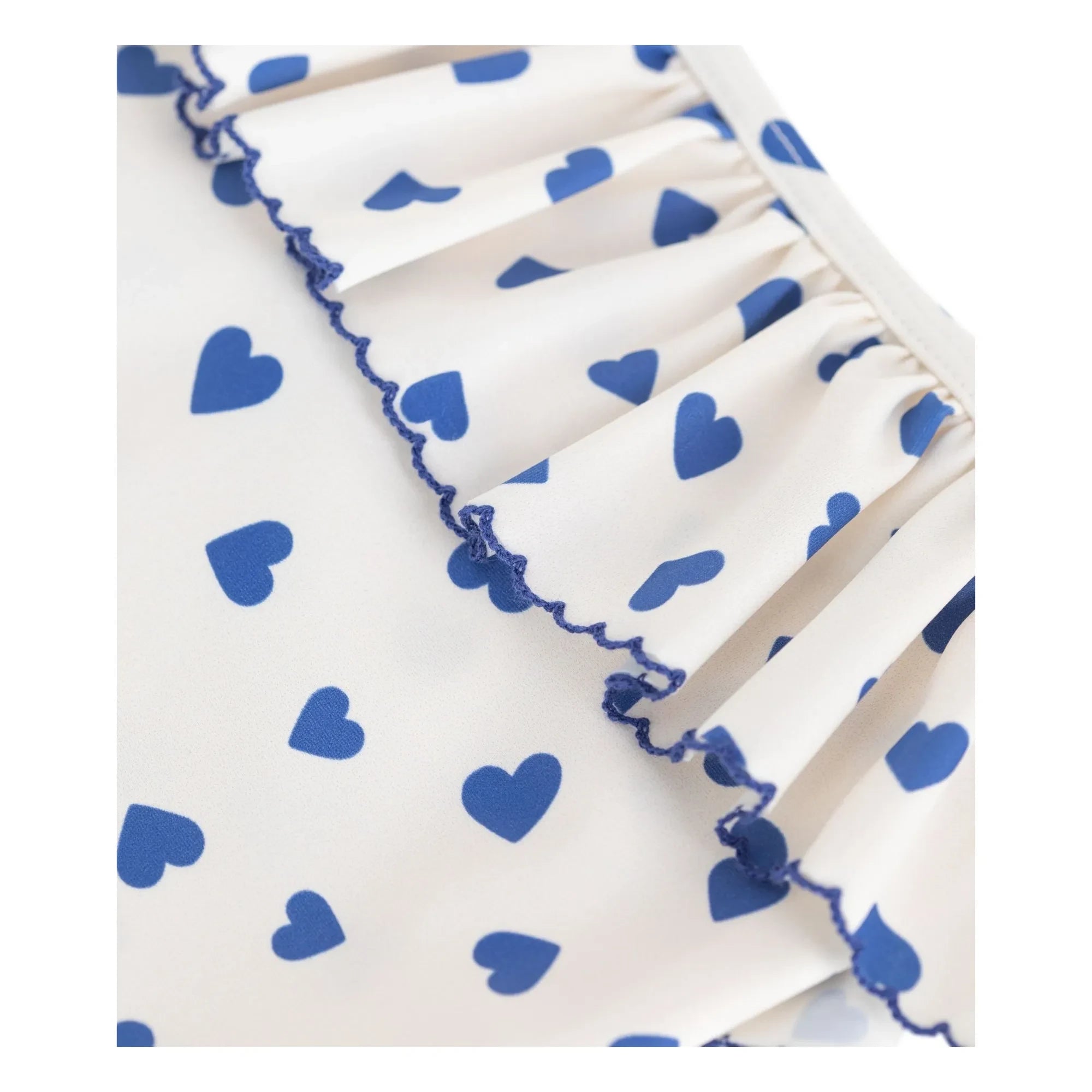 Petit Bateau - Traje de baño Flying Hearts | Blanco