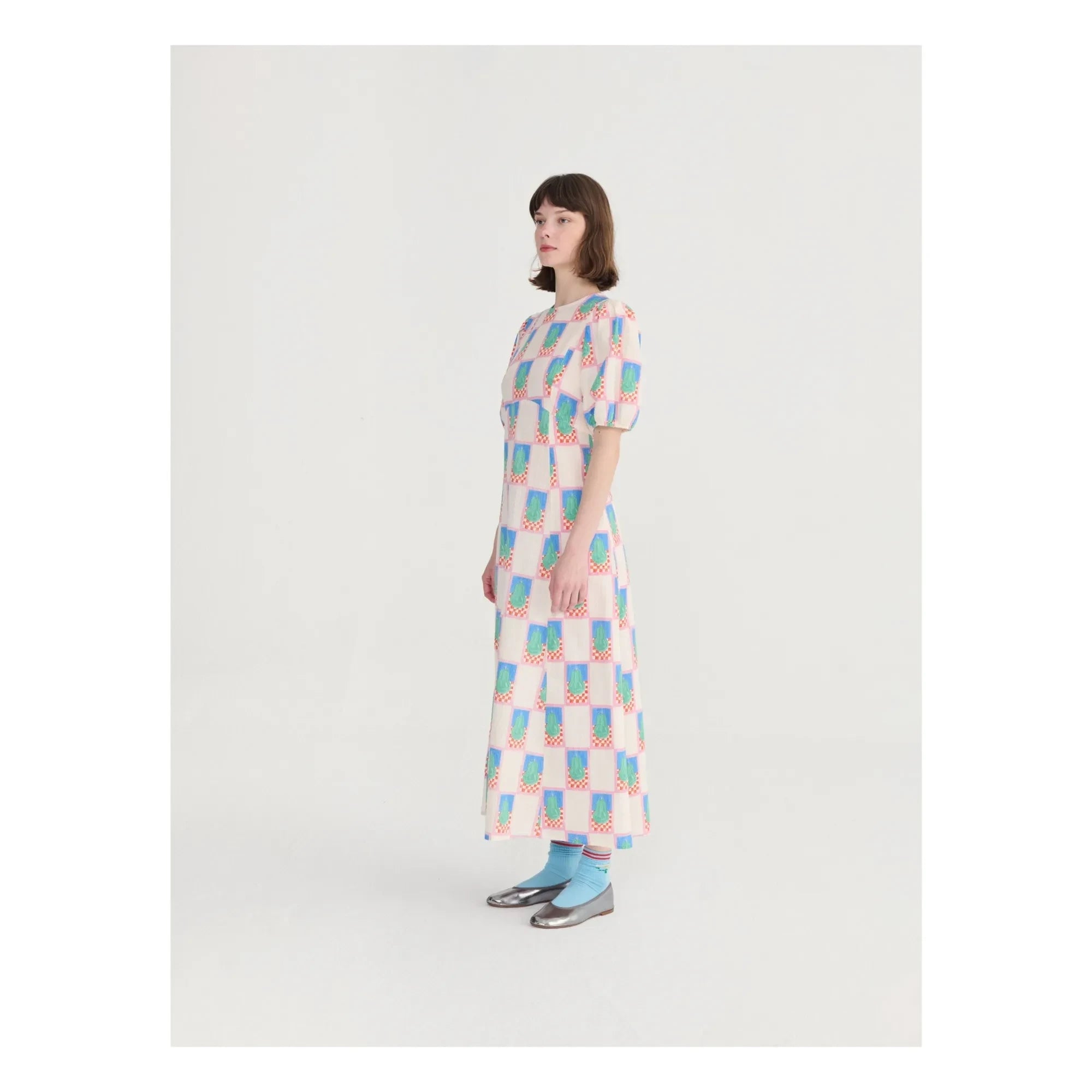 Bobo Choses - Vestido de Algodón Pearl | Azul