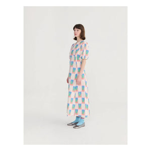 Bobo Choses - Vestido de Algodón Pearl | Azul