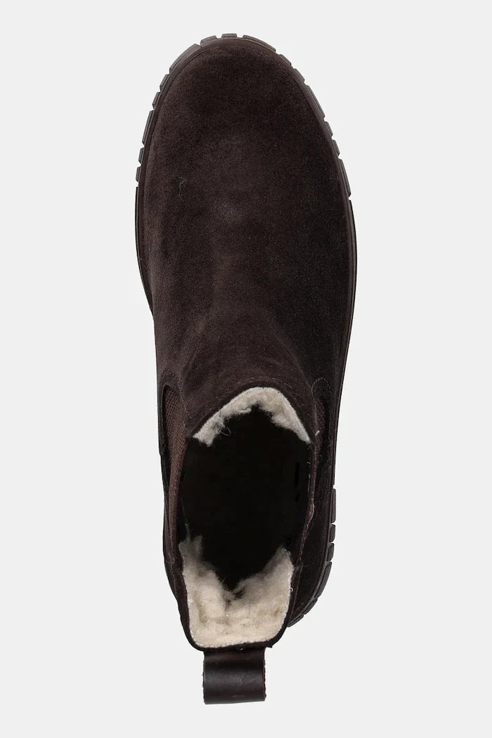 Botín Chelsea de ante Snowmont de Gant