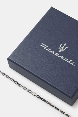 Pulsera MASERATI de acero inoxidable y cerámica para hombre