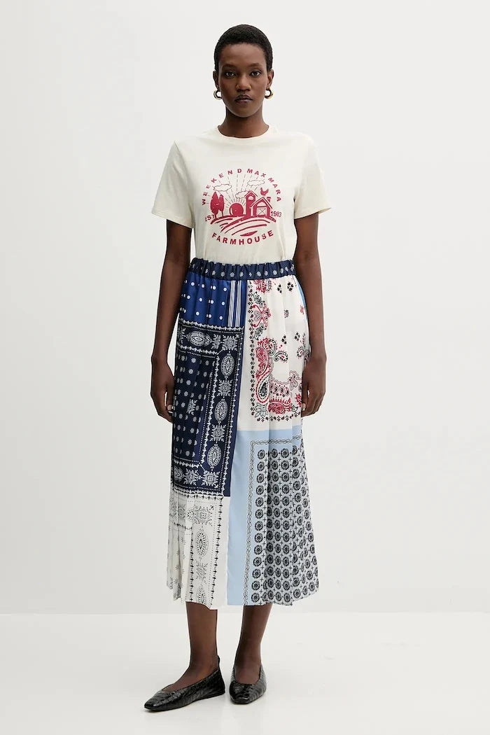 Camiseta de algodón CLOWN de Weekend Max Mara