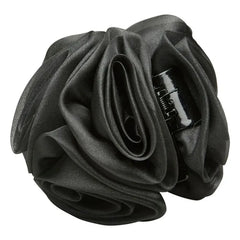 Becksöndergaard - Pinza de organza floral | Negro