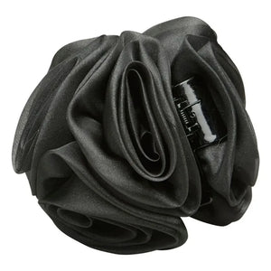 Becksöndergaard - Pinza de organza floral | Negro