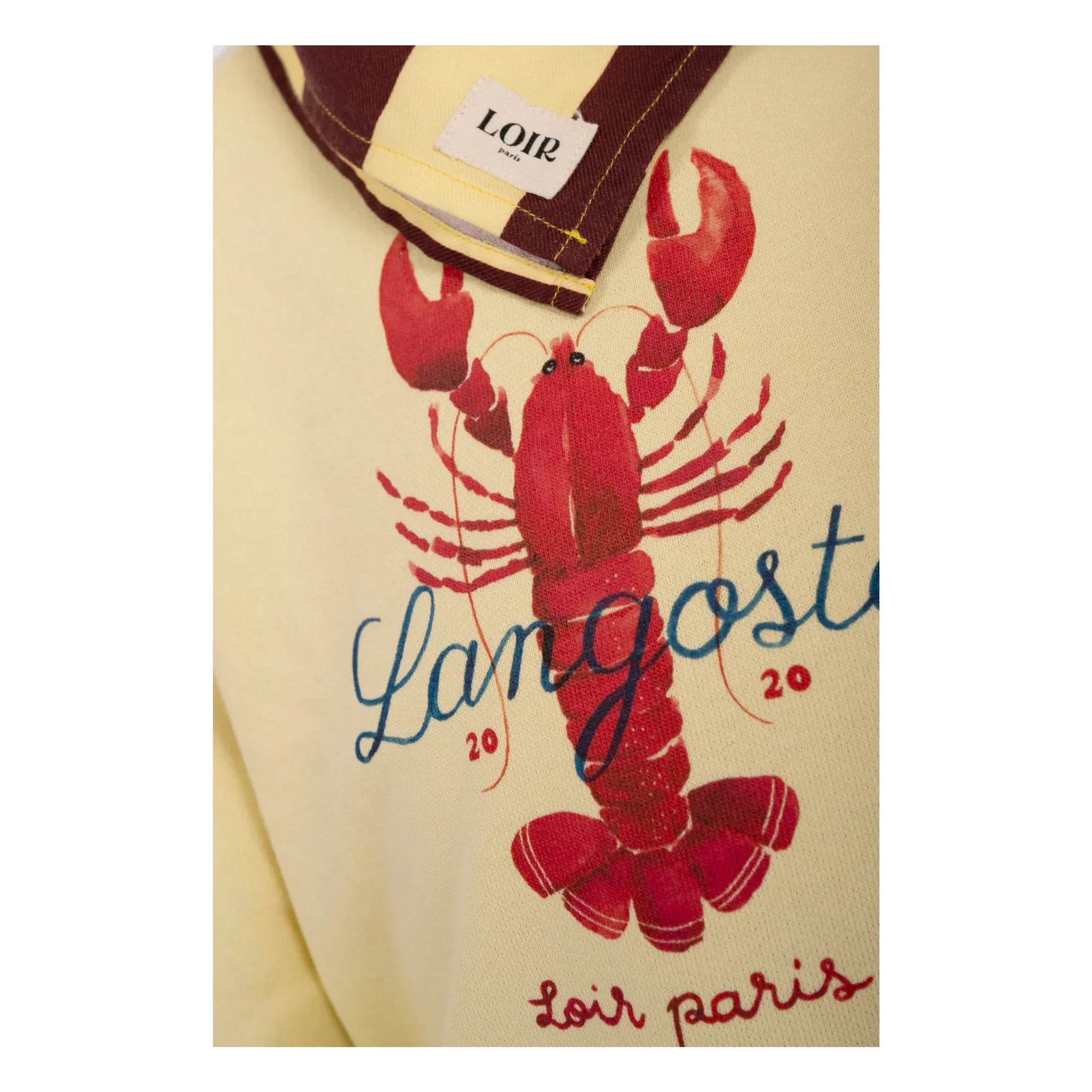 Loir - Sudadera de langosta | Amarillo pálido