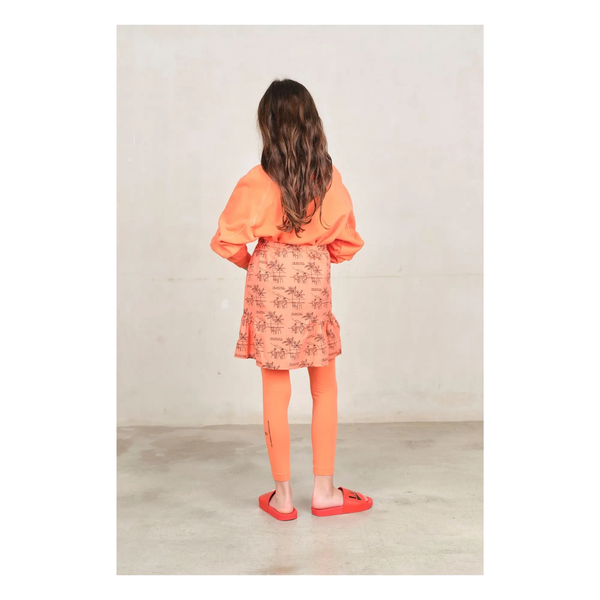 The Animals Observatory - Sudadera Shark Glace | Coral