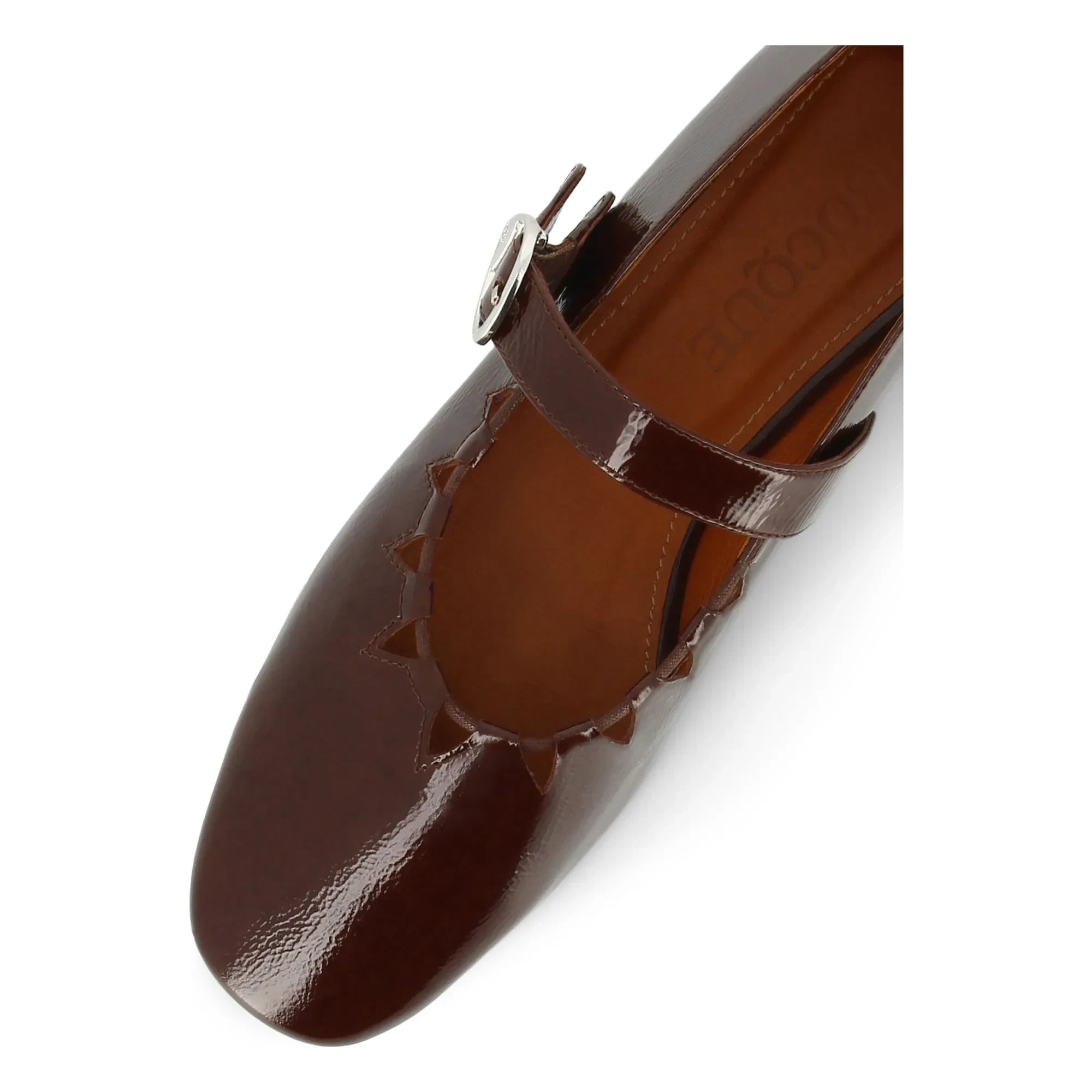 Socque París - Bailarina Ginger Barniz | Chocolate