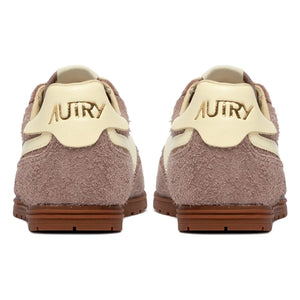 Autry - Windspin Low Zapatillas de Baloncesto Bicolor de Ante y Piel | Rosa Polvo