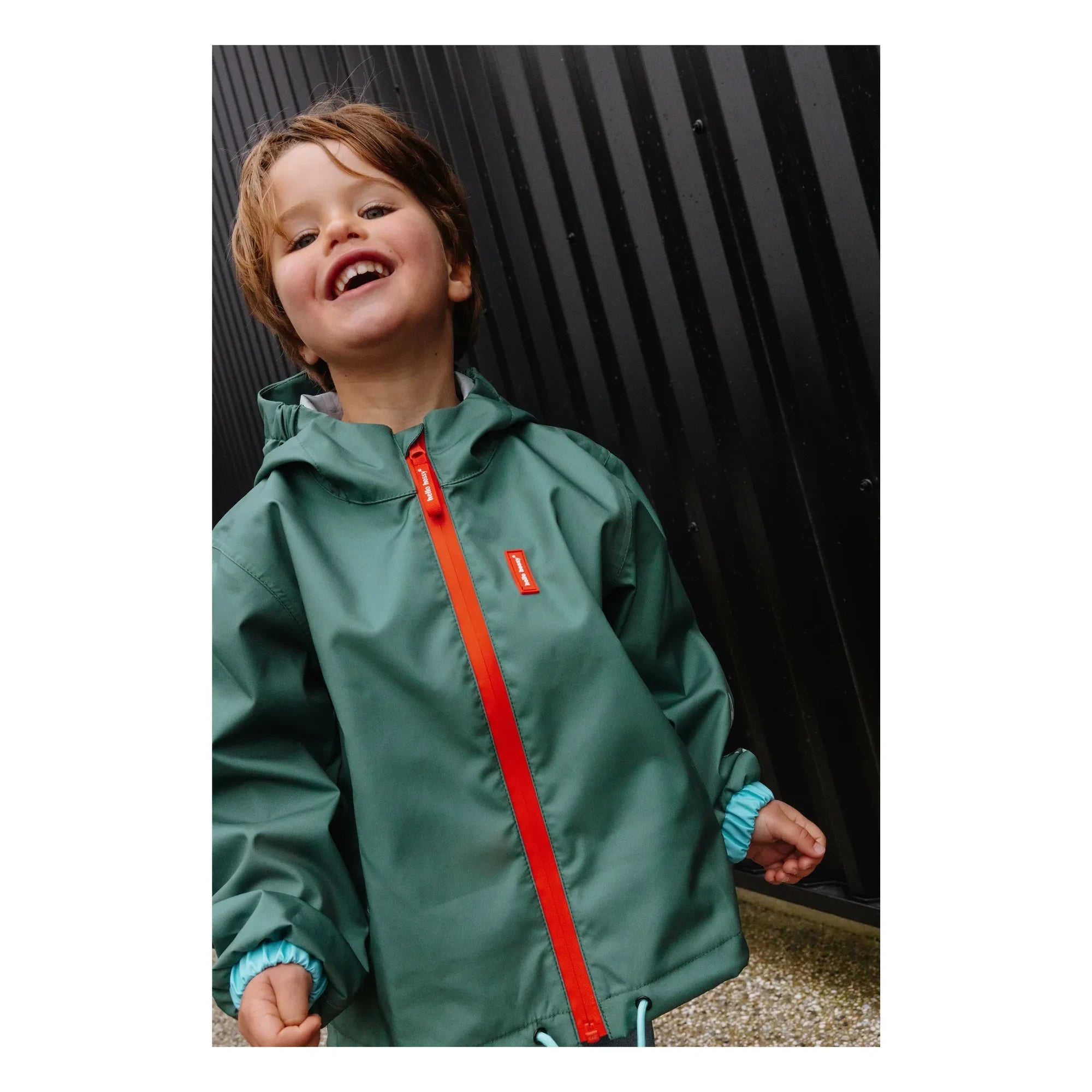 Hello Hossy - Chaqueta impermeable | Verde