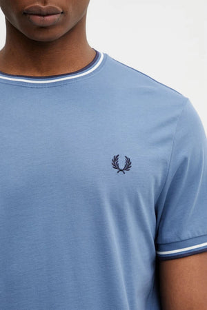 Camiseta de algodón para hombre Fred Perry