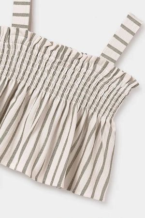 Blusa de algodón infantil Mayoral
