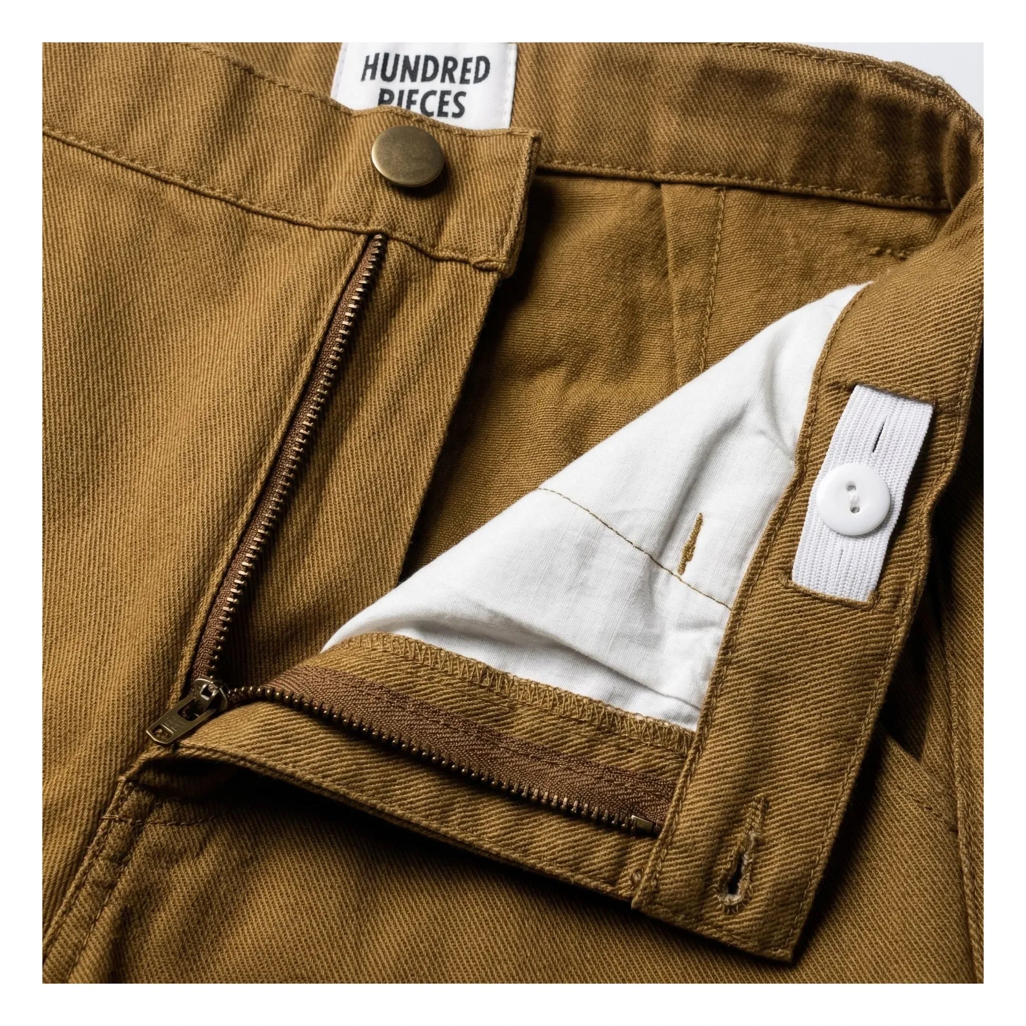 Hundred Pieces - Bermuda Worker Max | Marrón