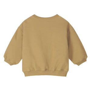 Gray Label - Mini sudadera de algodón orgánico | Mostaza