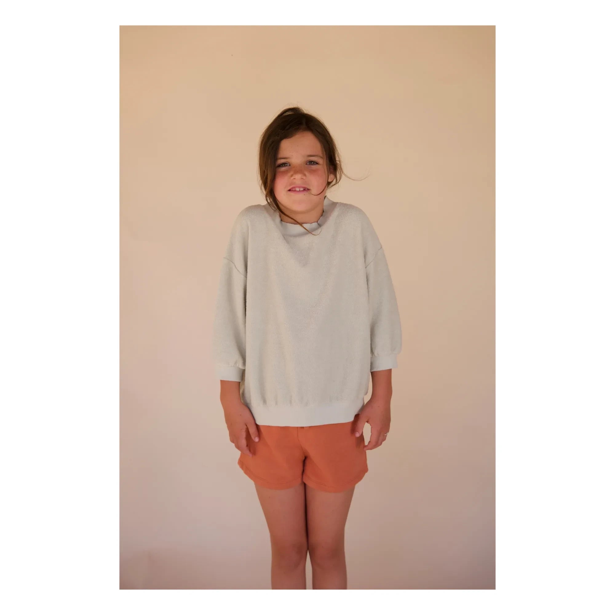 Longlivethequeen - Sudadera Boxy gris