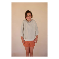 Longlivethequeen - Sudadera Boxy gris