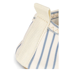 Konges Sløjd - Zapatillas de agua de rayas Aster Fibras recicladas | Beige