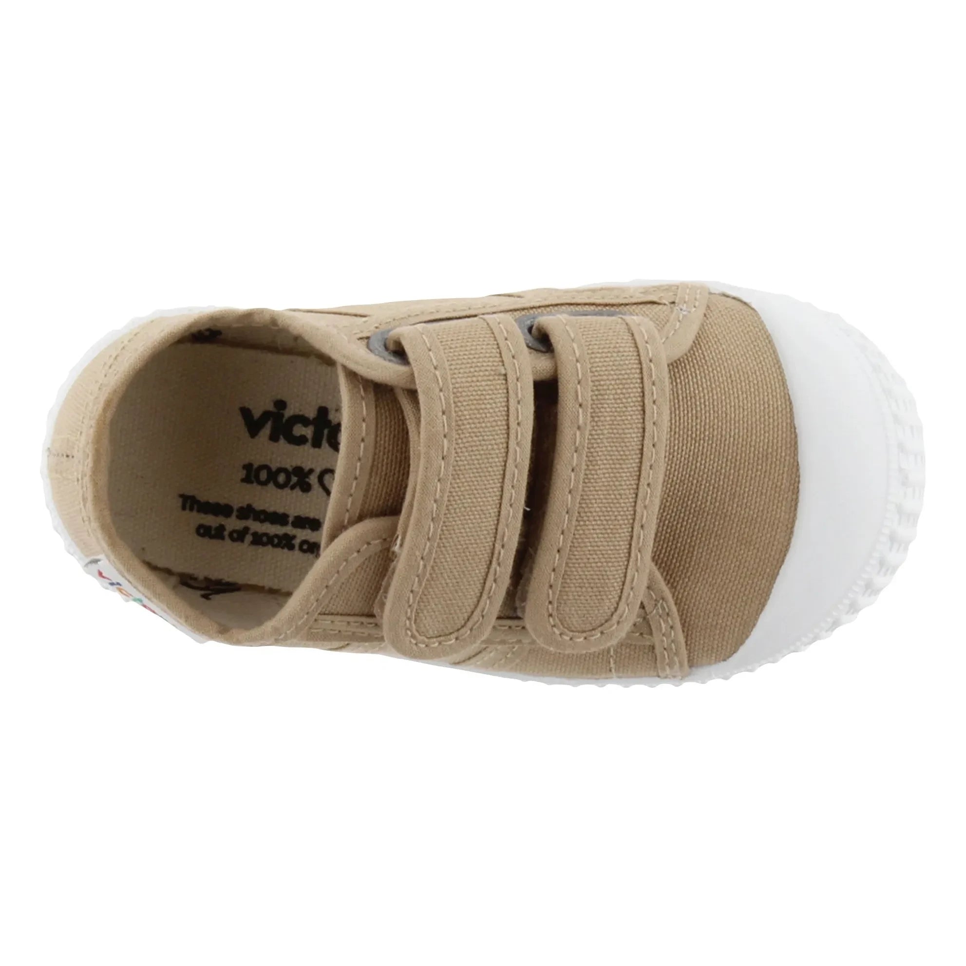 Victoria - Zapatillas Lona Scratch | Camel