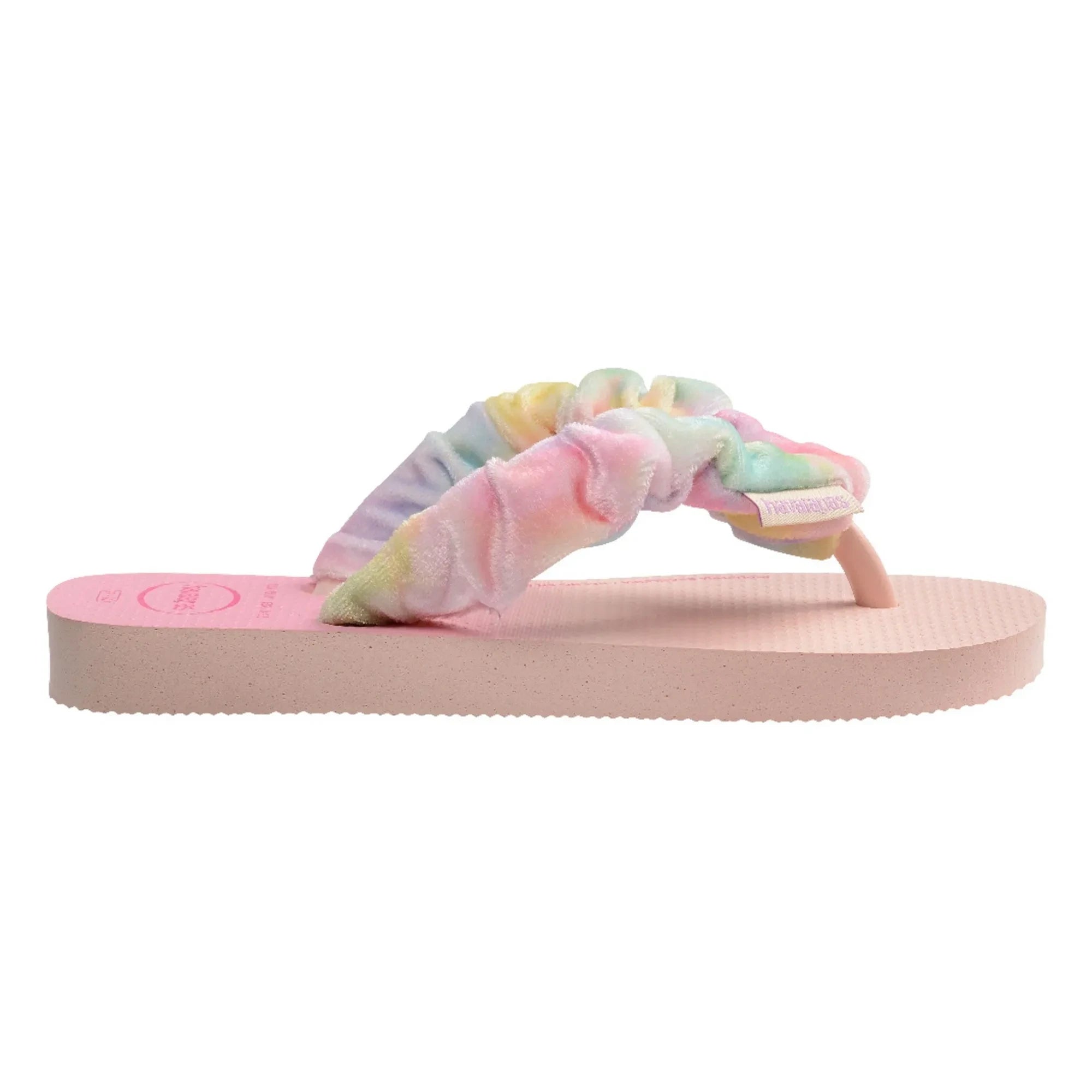 Havaianas - Chanclas de dedo con plumas para bebé | Rosa