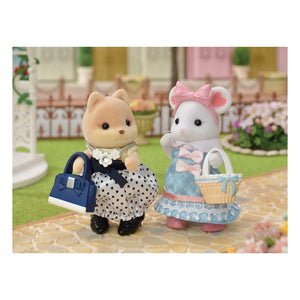 Sylvanian Families - Bolso de moda y hermana ratón malvavisco