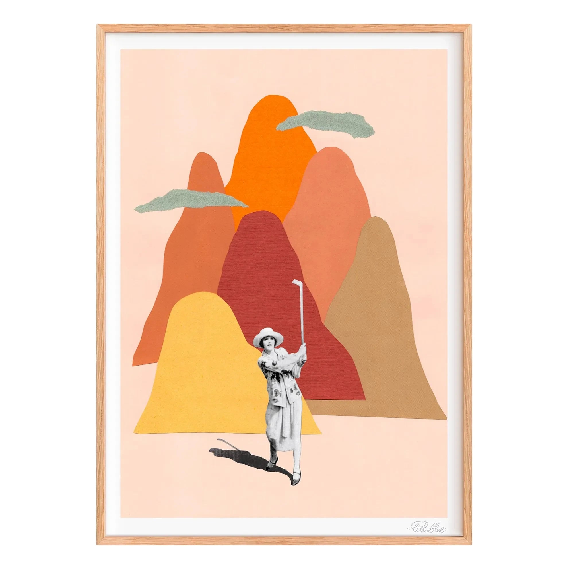 Póster de Ciel Glue - Beyond The Hill | Naranja