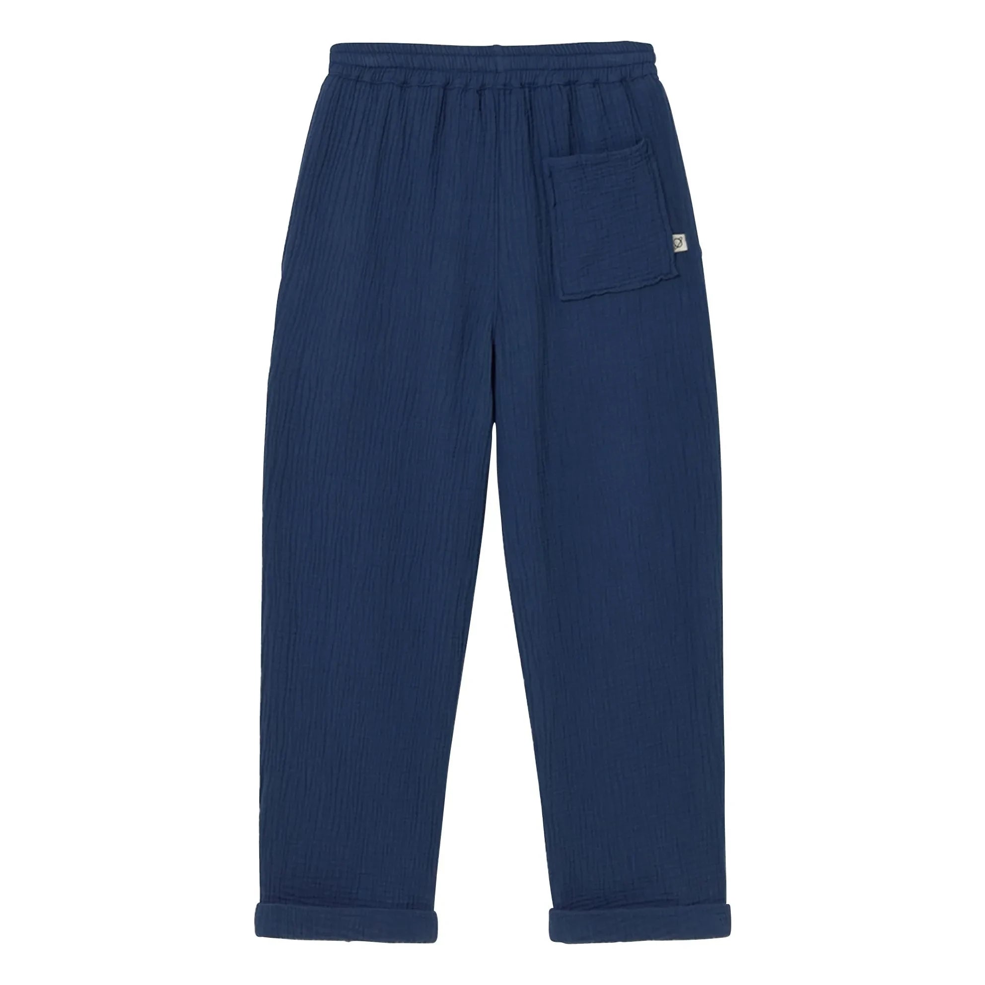 Cozmo - Iker Pamuk Pantalones con Gas | Azul Marino