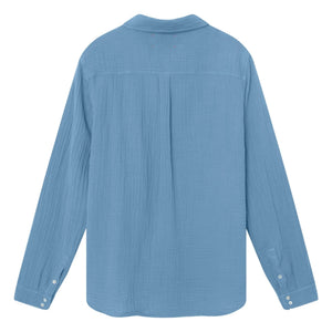 Xirena - Camisa Scout | Azul pavo real