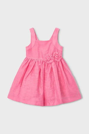 Vestido de lino Mayoral para niña