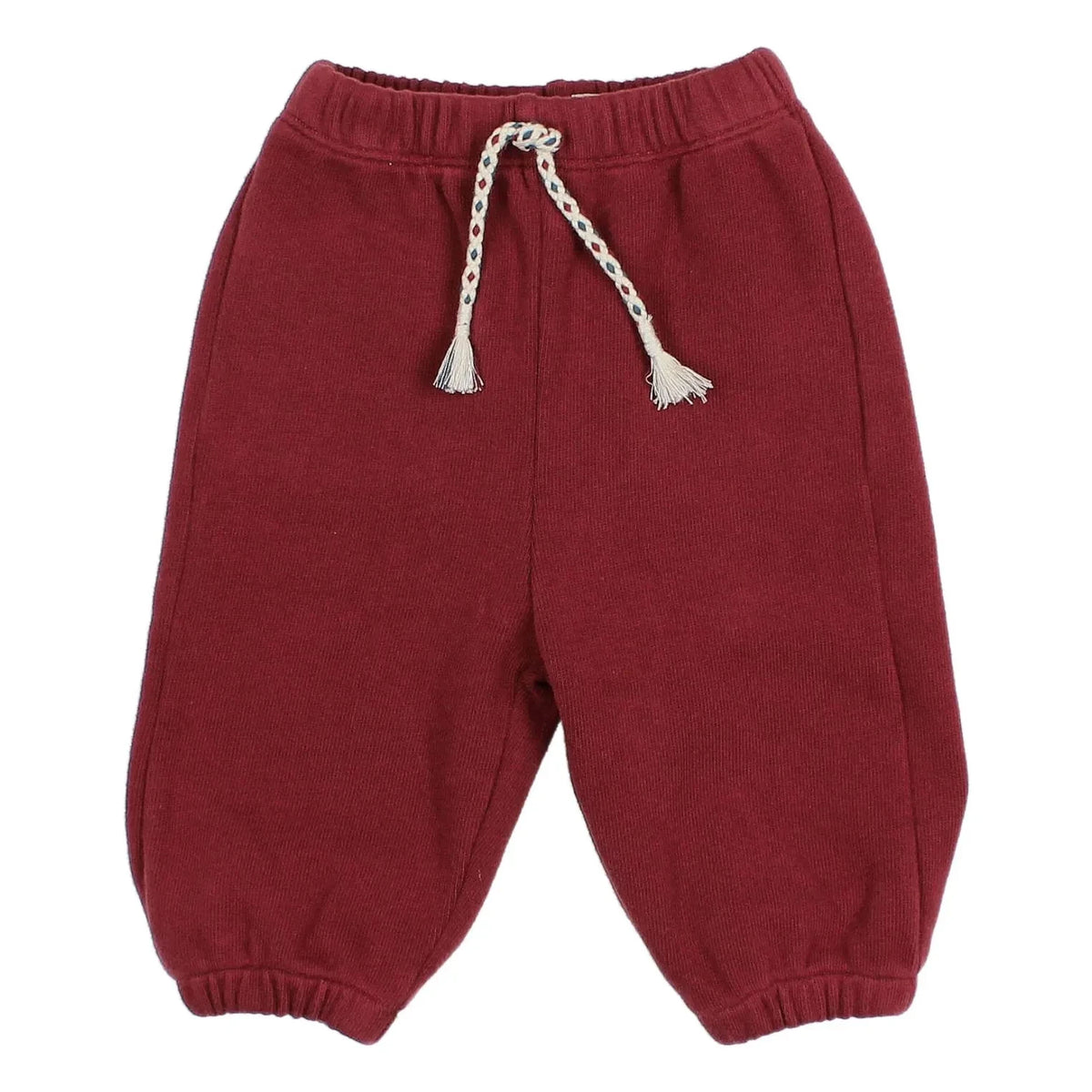 Búho - Bordo Jogger Terciopelo con Cordón